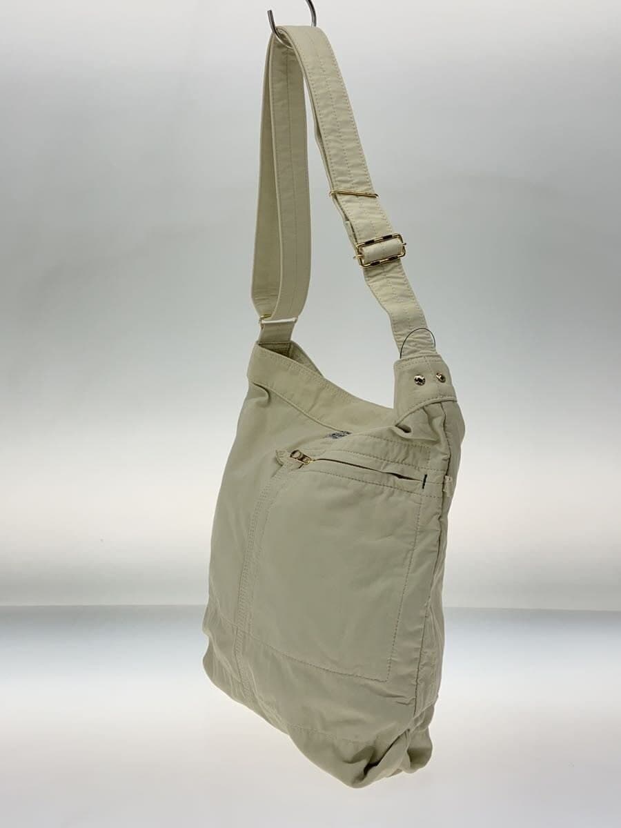 PORTER Shoulder Bag WHT Solid 754-1511 MILE SHOULDER 2