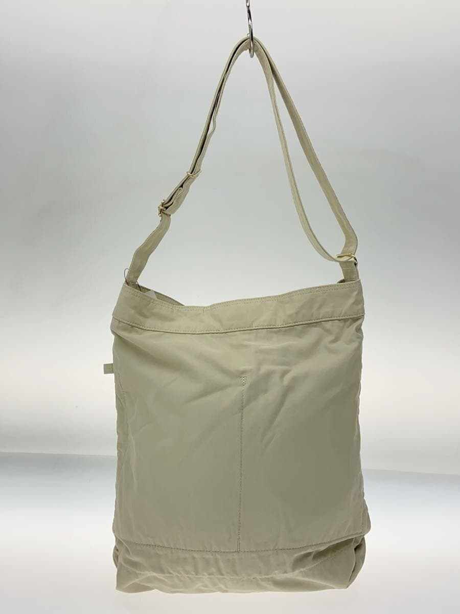 PORTER Shoulder Bag WHT Solid 754-1511 MILE SHOULDER 3
