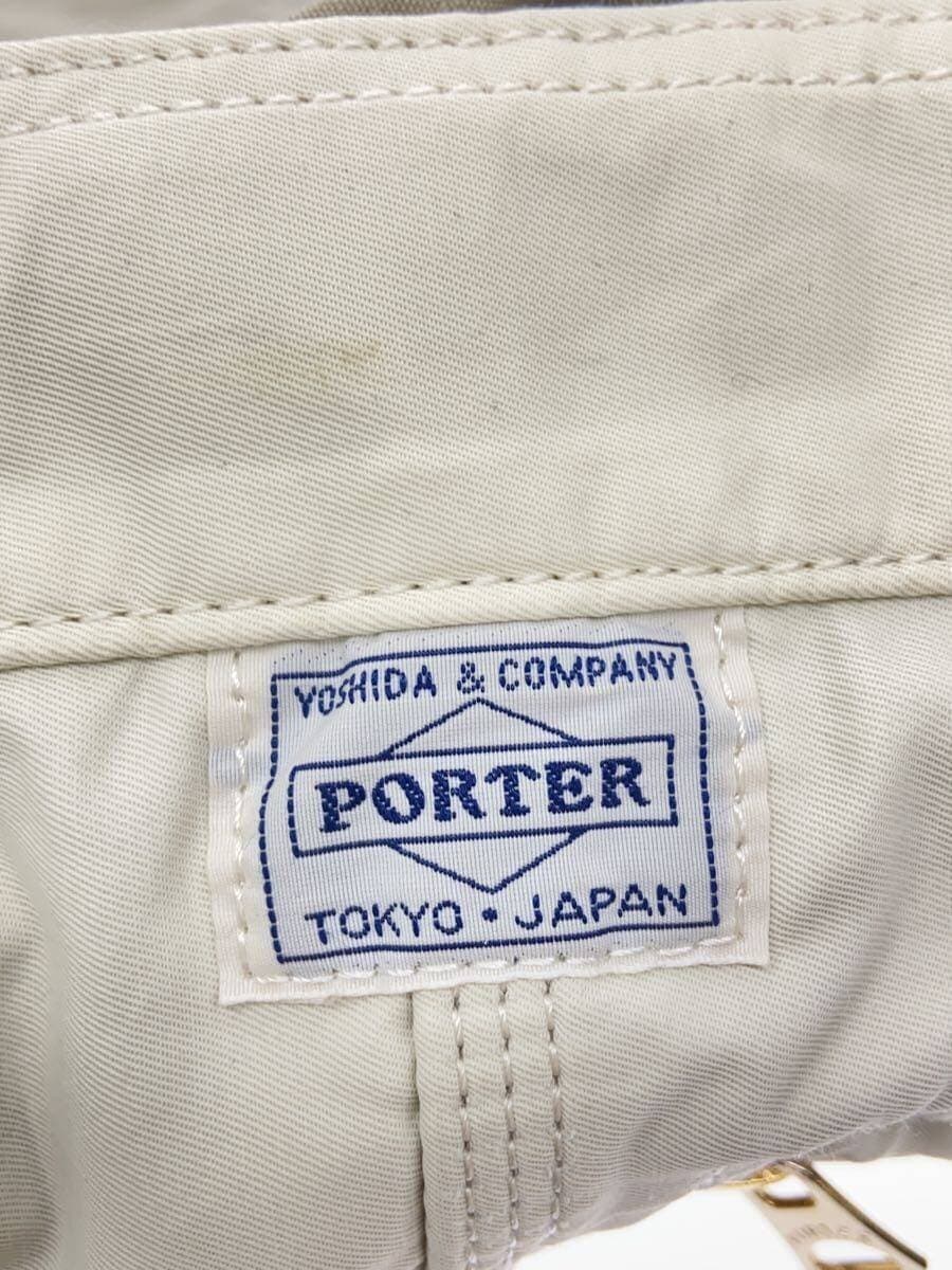 PORTER Shoulder Bag WHT Solid 754-1511 MILE SHOULDER 5