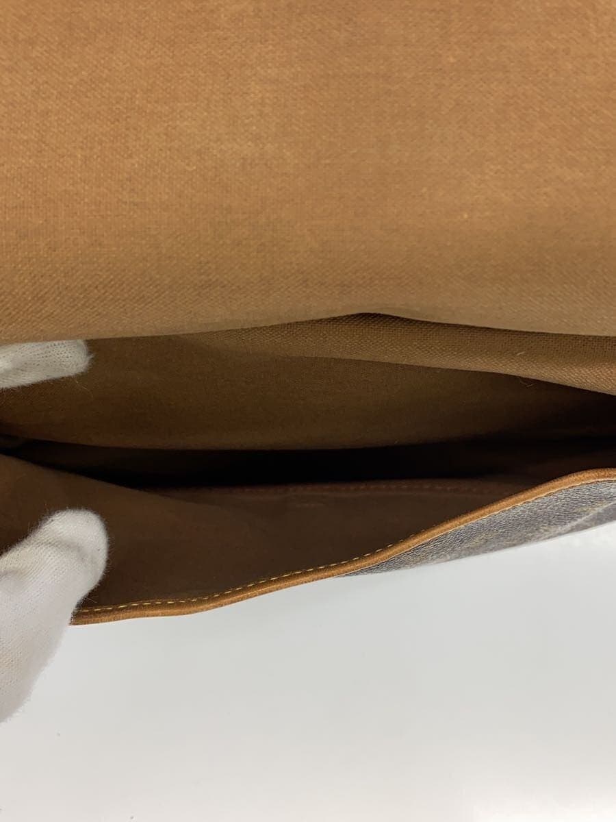 LOUIS VUITTON 1) Saumur 30_Monogram Canvas PVC BRW M42256 6