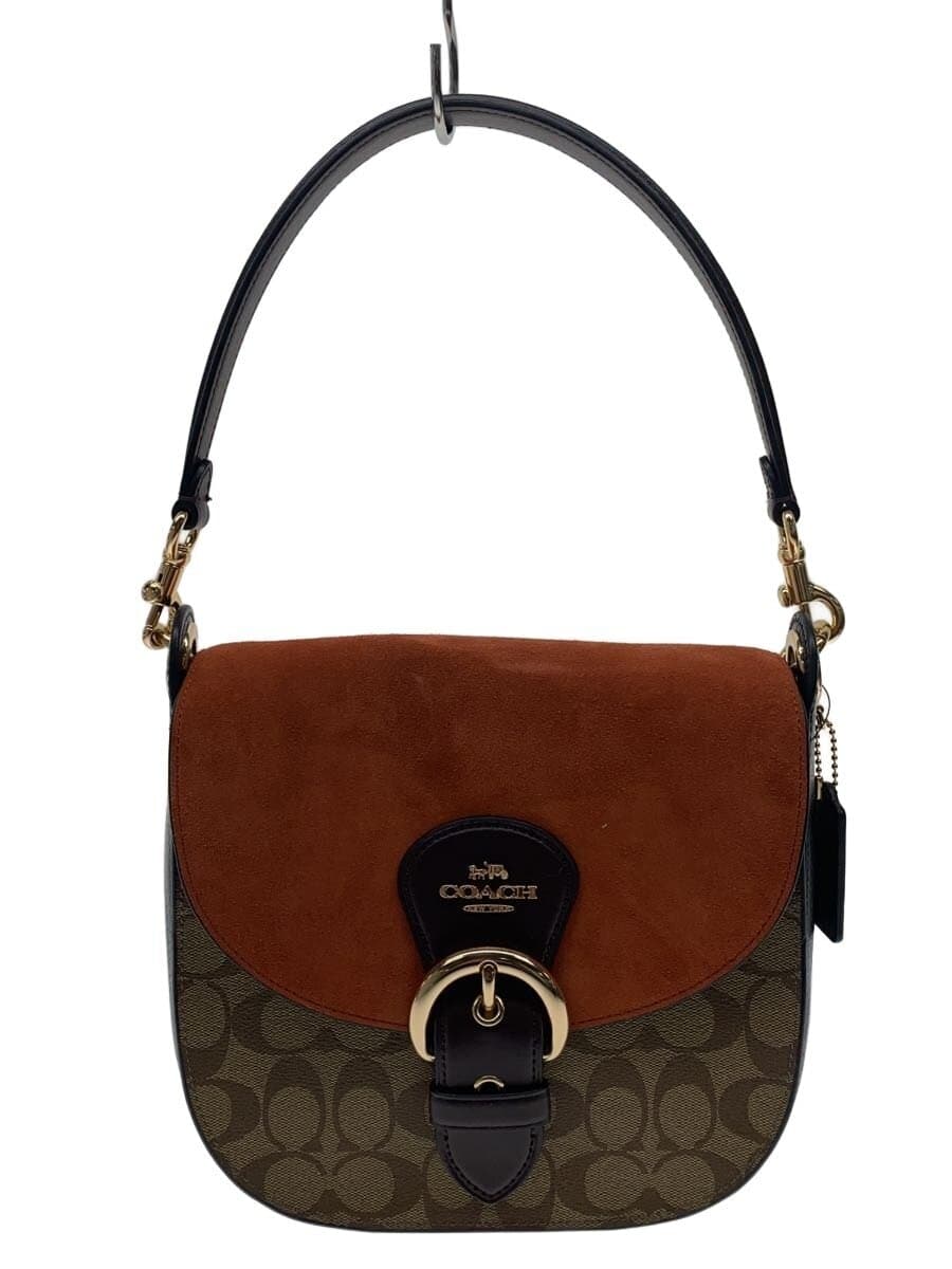 COACH Shoulder Bag PVC ORN Monogram C5692