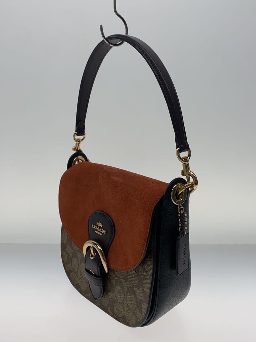 COACH Shoulder Bag PVC ORN Monogram C5692 2