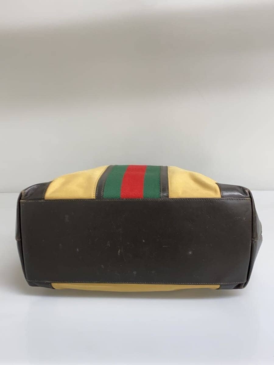 GUCCI Tote Bag Canvas IVO Solid 002 1121 4