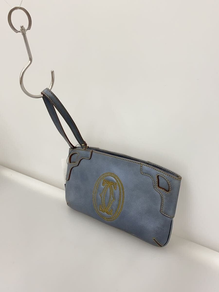 Cartier Pouch Leather BLU Marcello 2