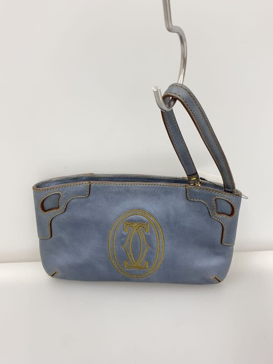 Cartier Pouch Leather BLU Marcello 3