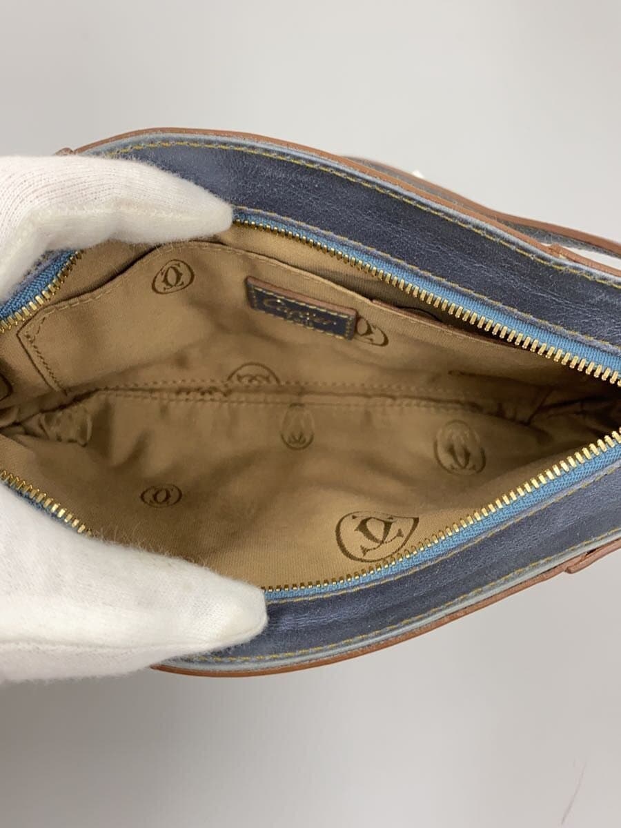 Cartier Pouch Leather BLU Marcello 6