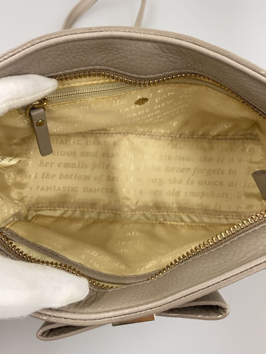 kate spade new york Shoulder Bag Leather GRY 6