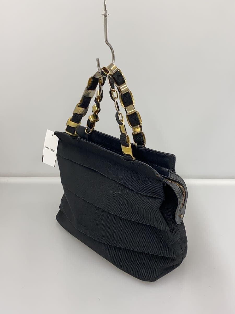 Salvatore Ferragamo Bag Cotton BLK Solid 2