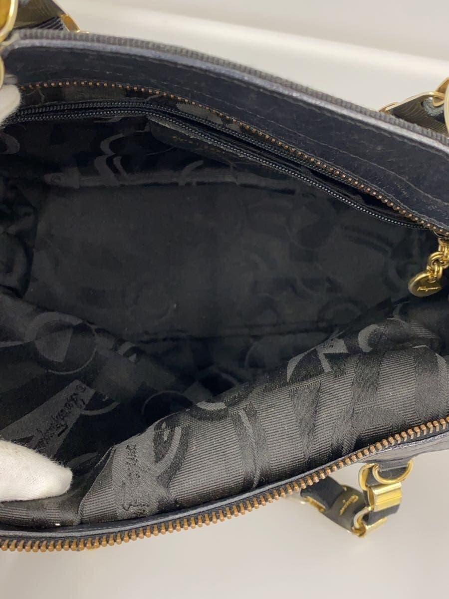 Salvatore Ferragamo Bag Cotton BLK Solid 6