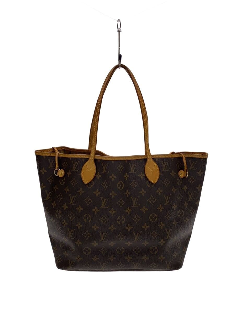 LOUIS VUITTON1)Neverfull MM_Monogram Canvas PVC BRW Solid