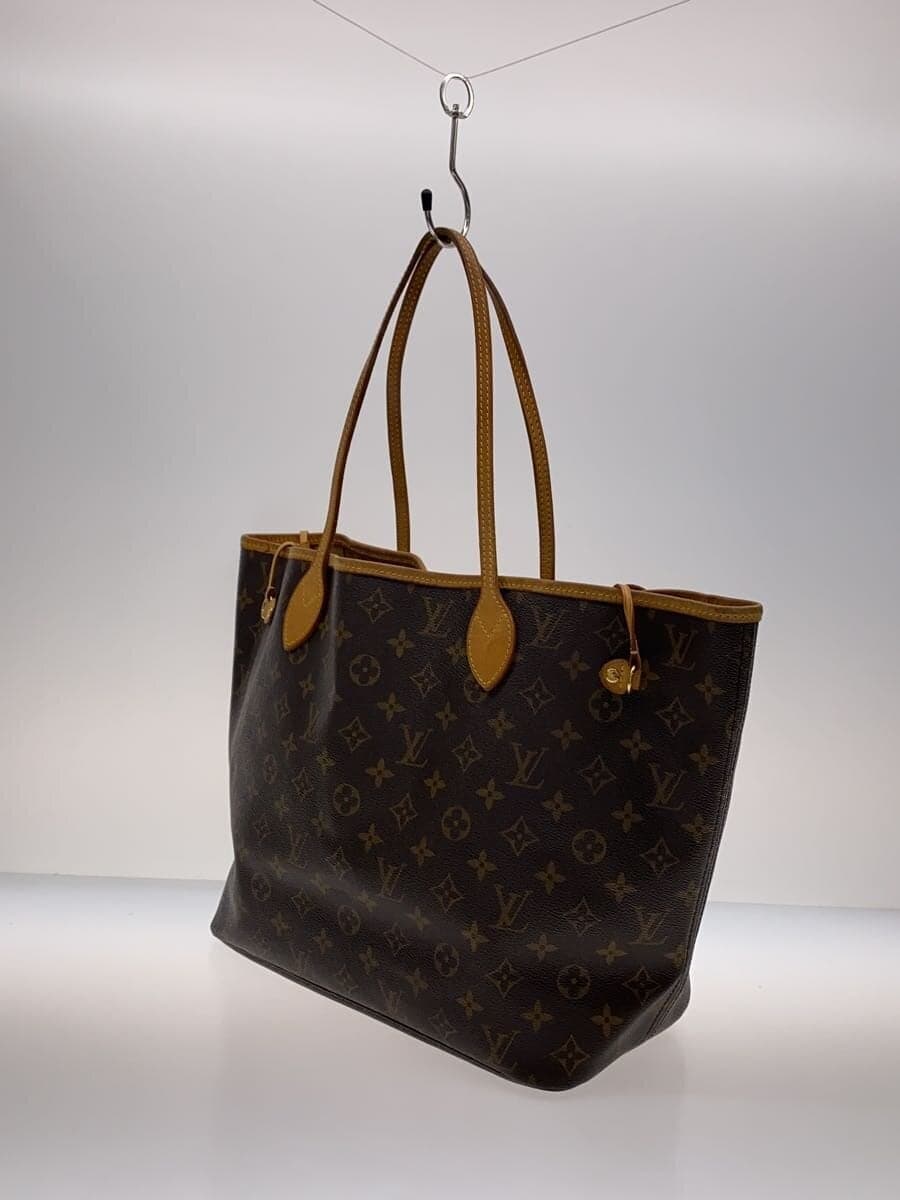 LOUIS VUITTON1)Neverfull MM_Monogram Canvas PVC BRW Solid 2
