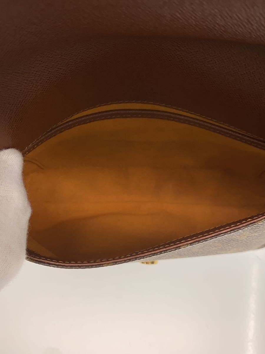 LOUIS VUITTON Musette Tango Monogram Canvas Short Shoulder PVC BRW Allover 6