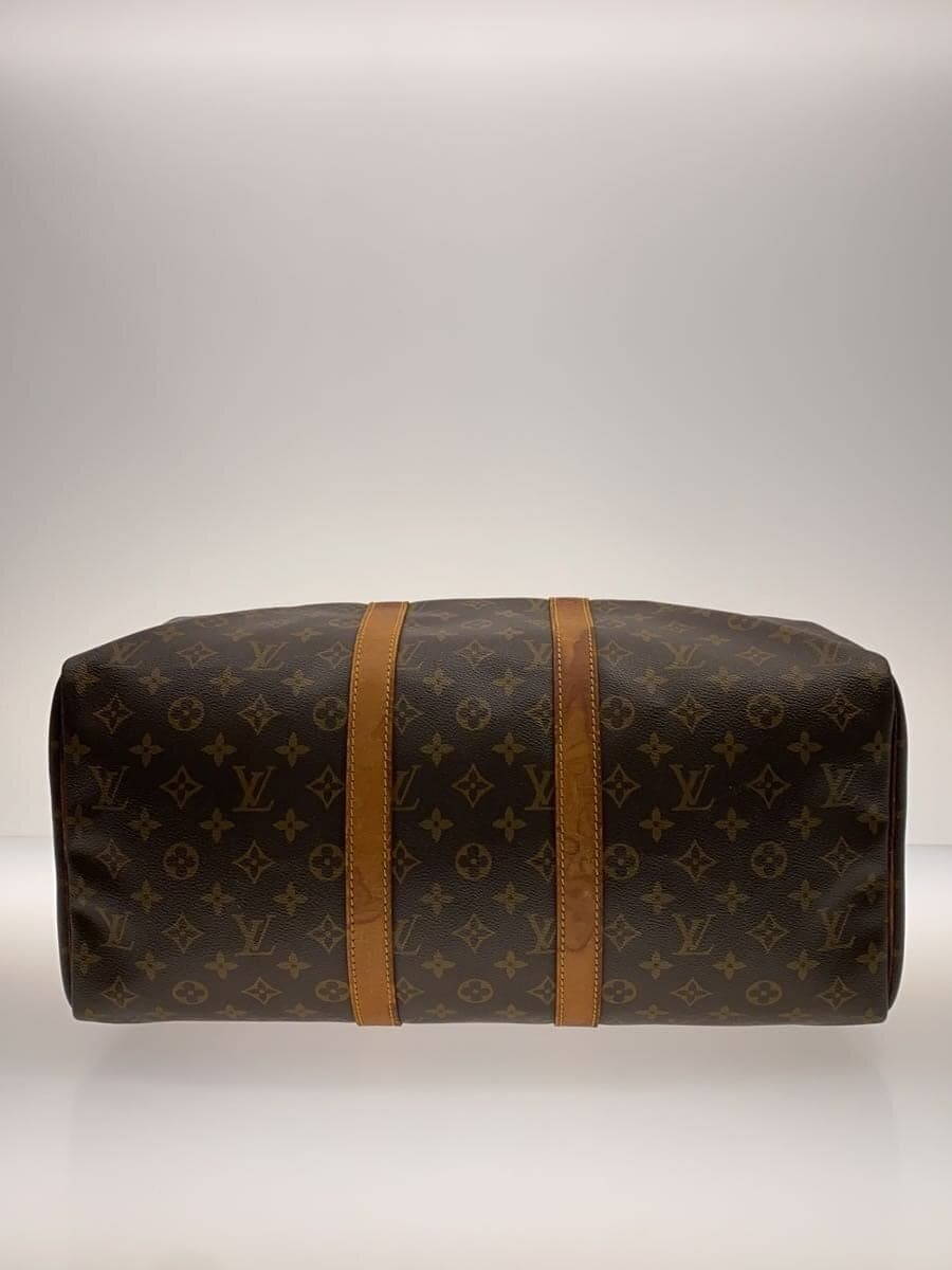 LOUIS VUITTON Keepall 45 Monogram Canvas PVC BRW M41428 4