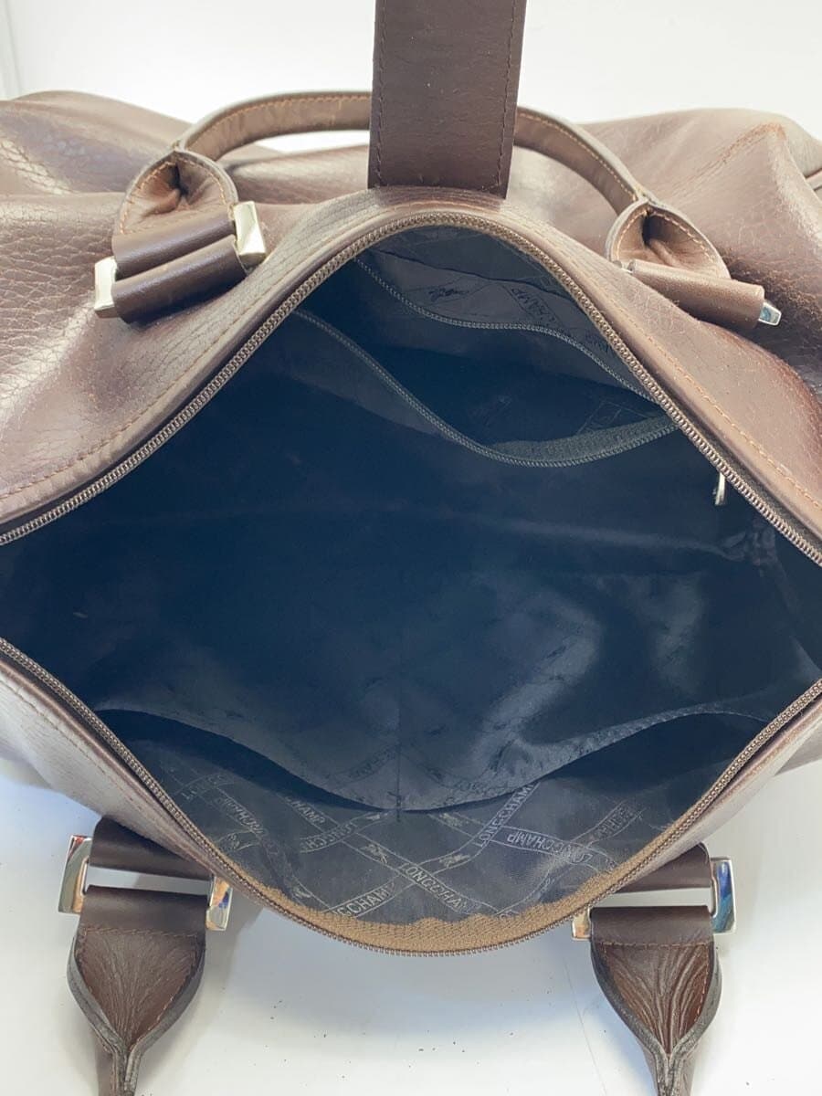 LONGCHAMP Mini Boston Bag Leather BRW 2983157002 6