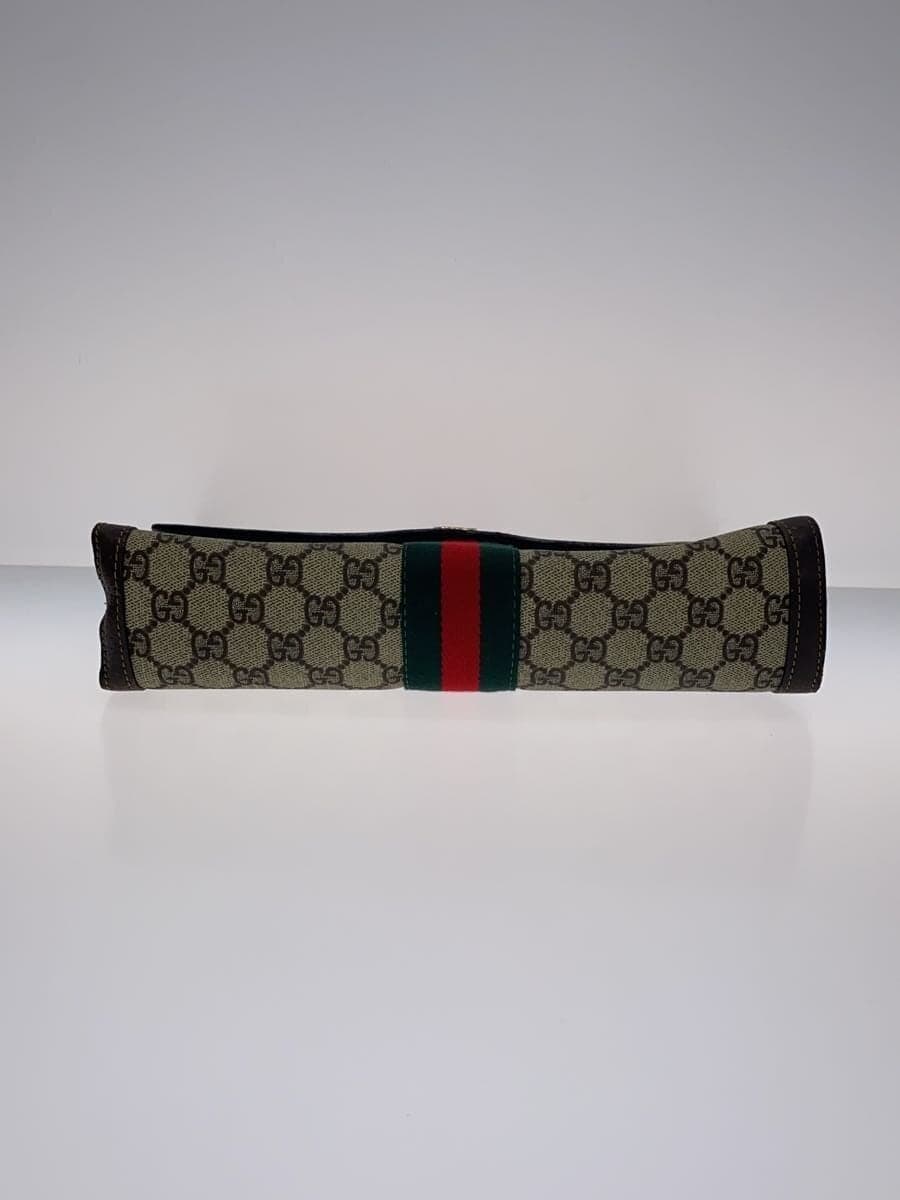 GUCCI clutch bag -- BEG all-over pattern 4