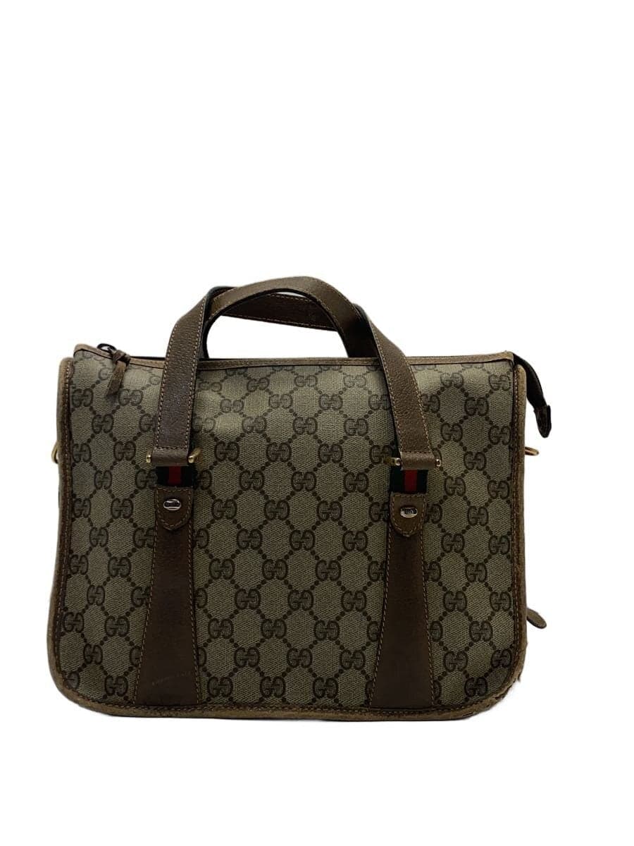 GUCCI Shoulder Bag PVC BEG All Over Pattern 42611