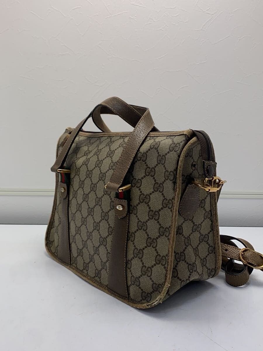 GUCCI Shoulder Bag PVC BEG All Over Pattern 42611 2
