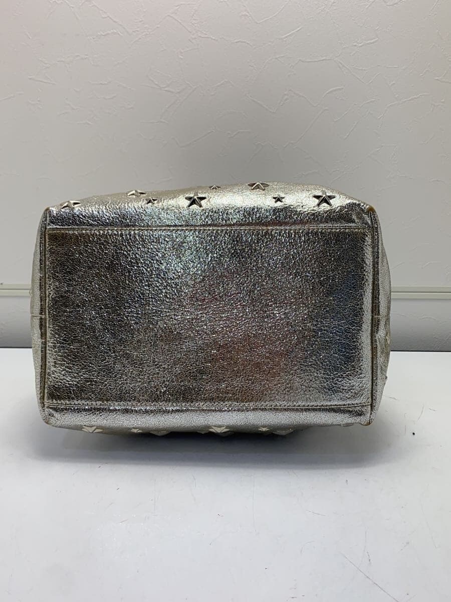 JIMMY CHOO Shoulder Bag Leather GLD 4