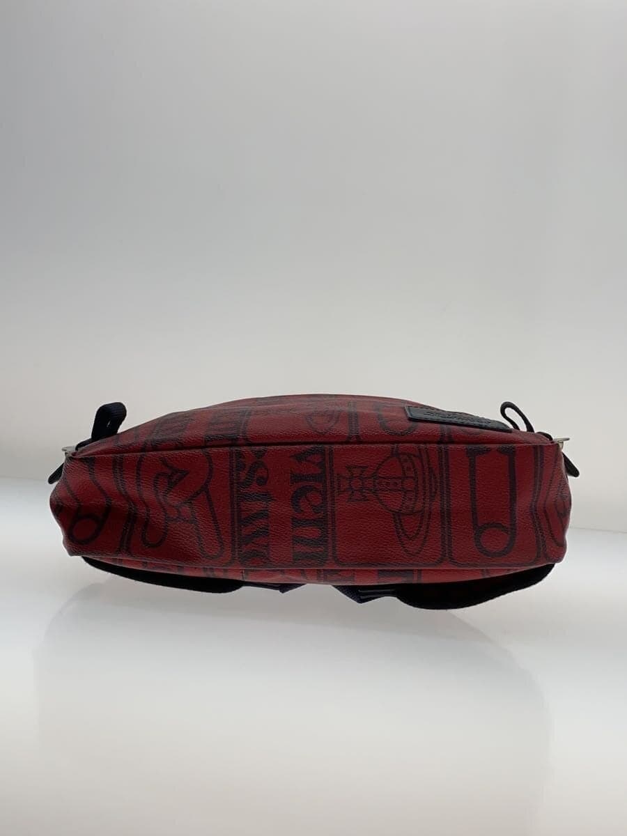Vivienne Westwood shoulder bag PVC RED all-over pattern 4