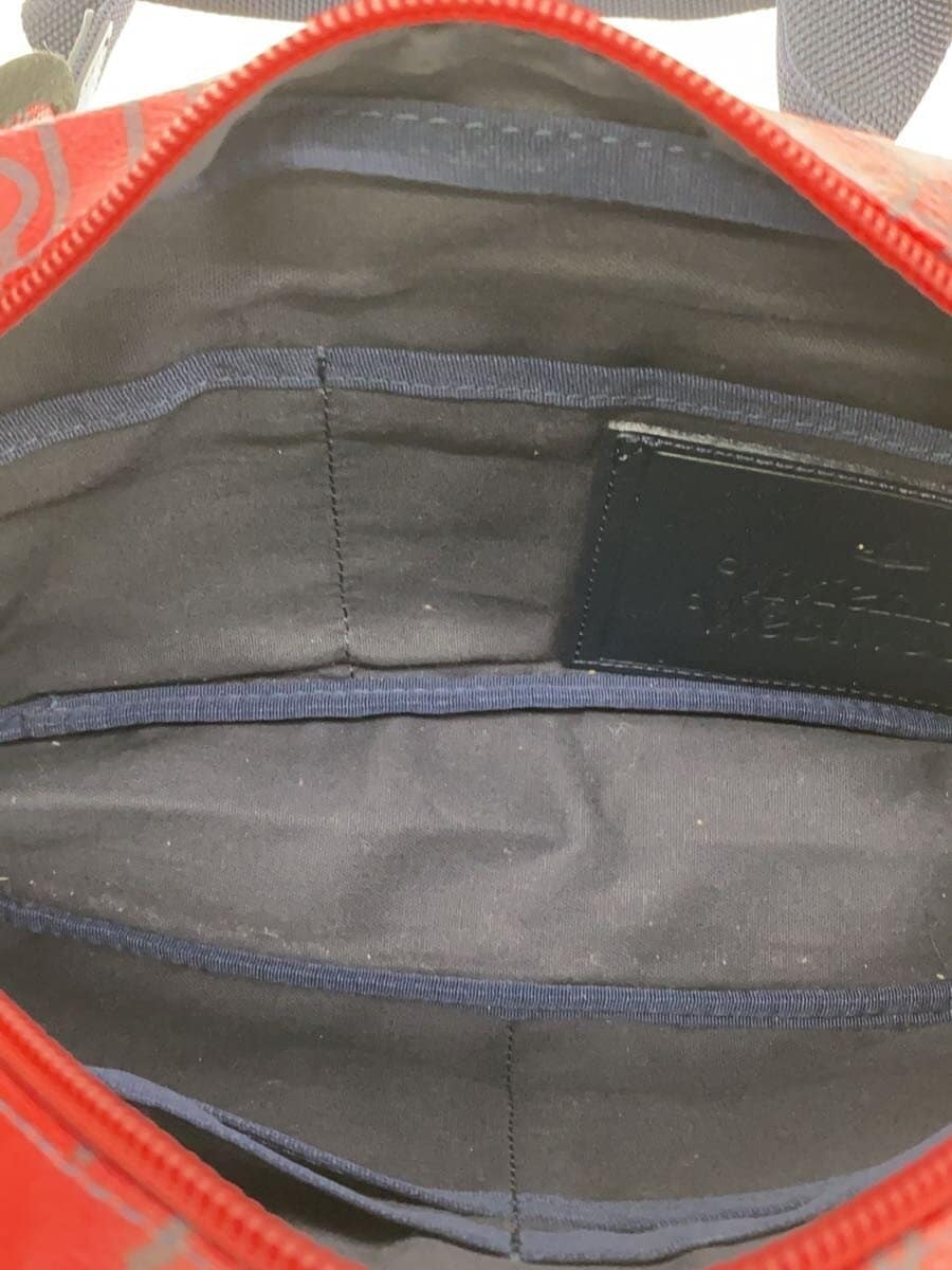 Vivienne Westwood shoulder bag PVC RED all-over pattern 6