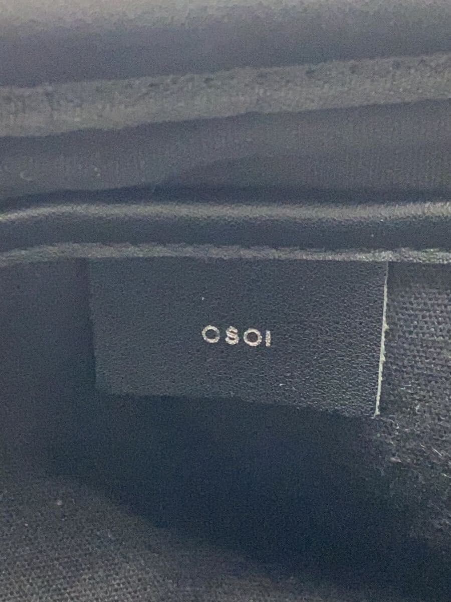 OSOI shoulder bag leather BLK 5