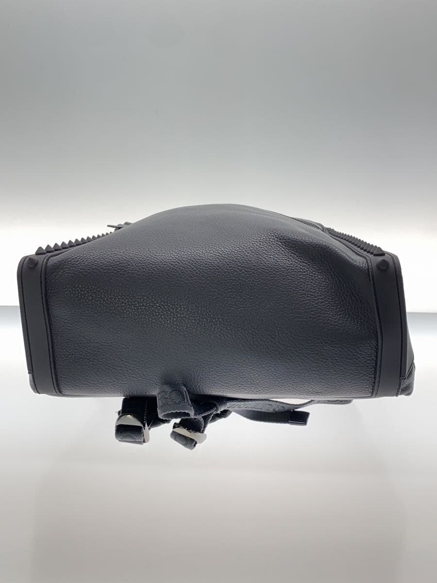 Christian Louboutin Rubber Leather Mix Studs Backpack -- GRY 4