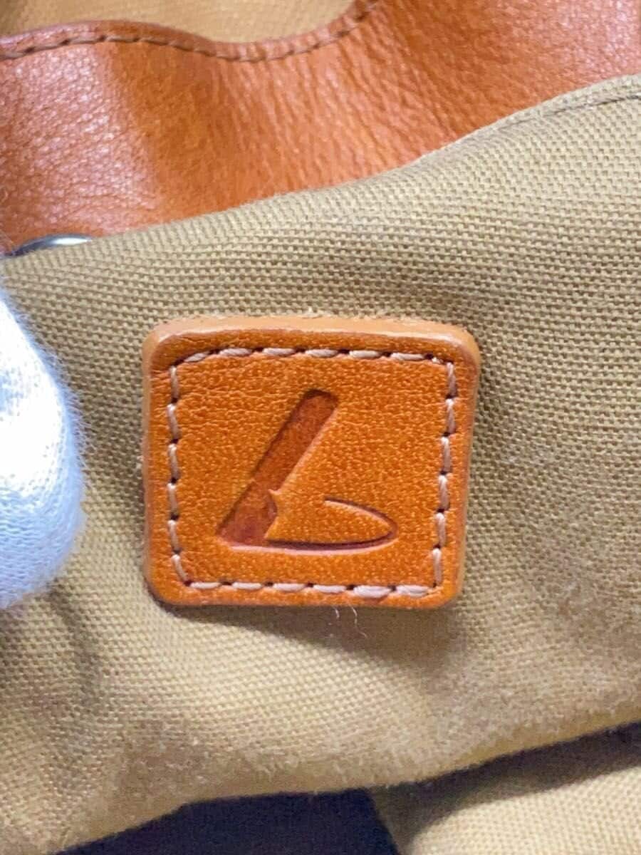 Tsuchiya Kaban Shoulder Bag Leather BRW 5