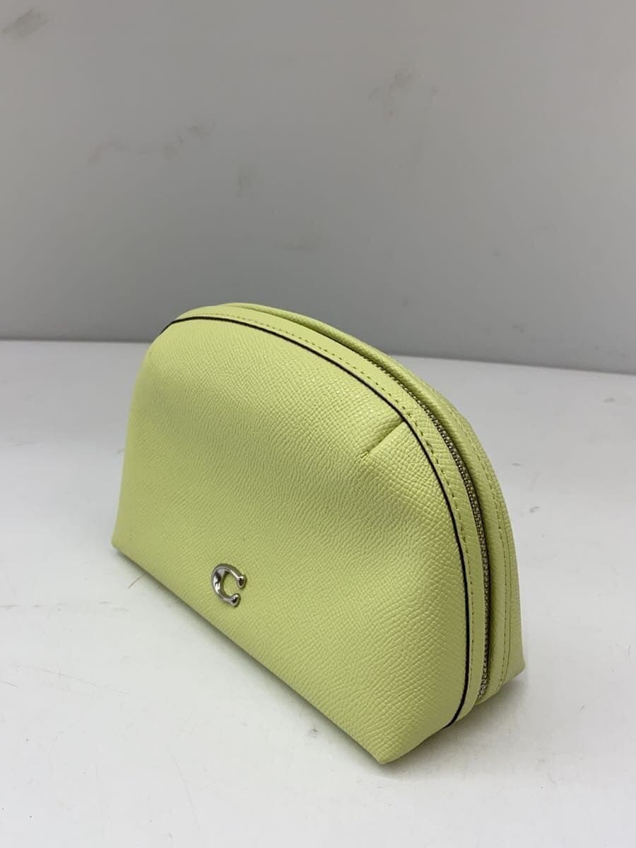 COACH Pouch Leather YLW Solid B2148-C2489 2
