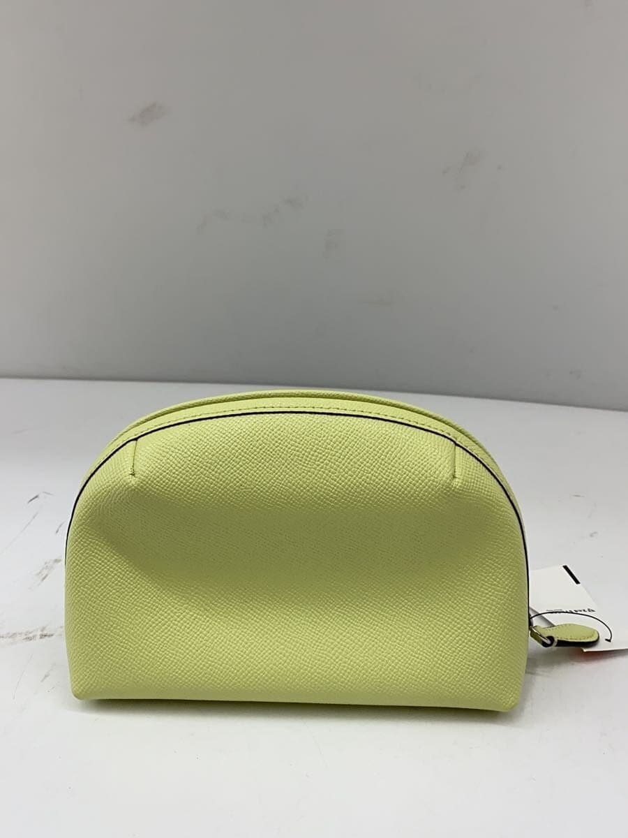 COACH Pouch Leather YLW Solid B2148-C2489 3