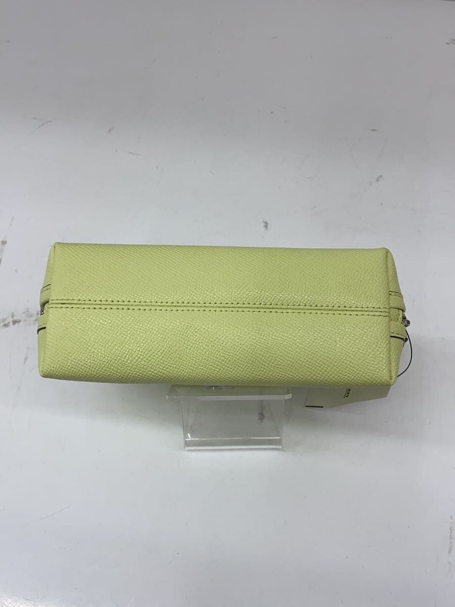 COACH Pouch Leather YLW Solid B2148-C2489 4
