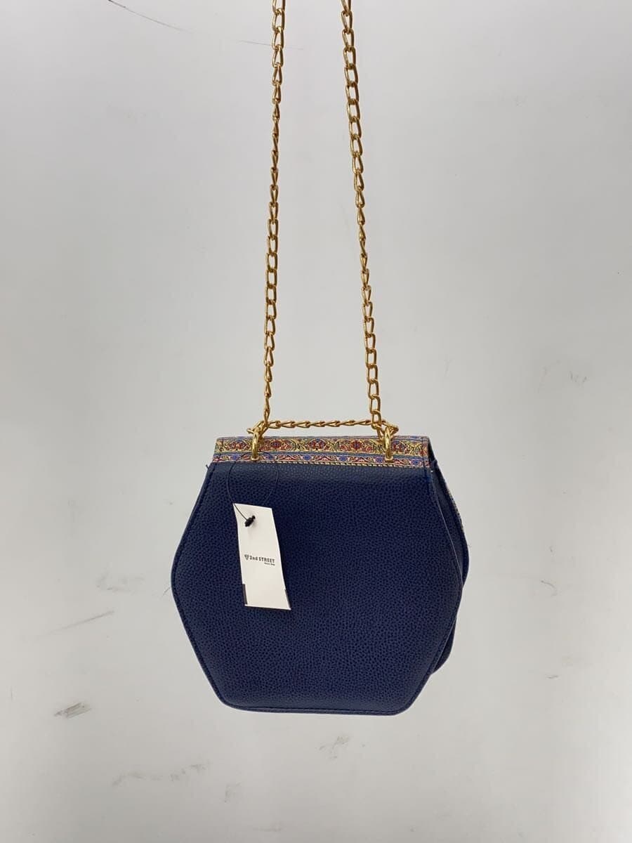 Other Brand Shoulder Bag NVY All Over Pattern 3