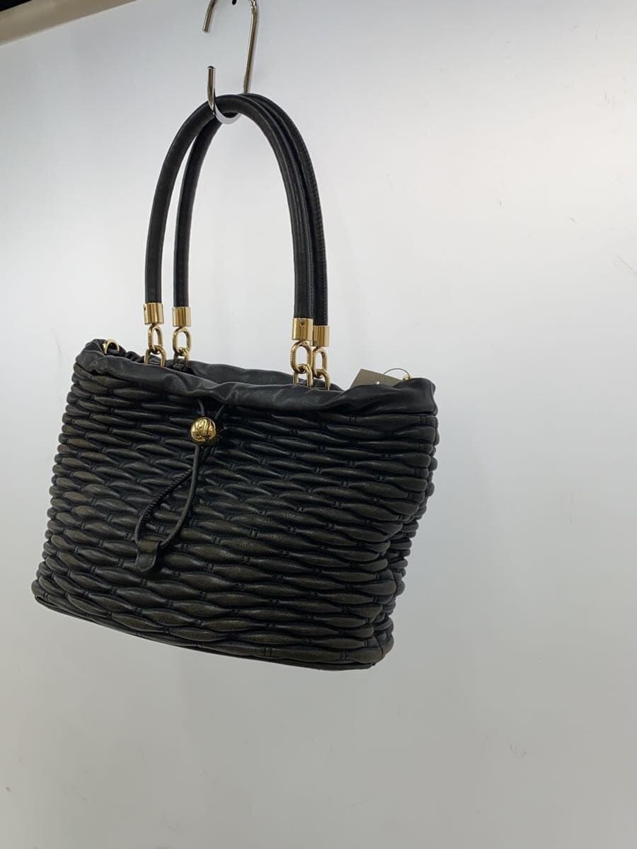 FURLA Handbag Leather BLK Solid 2