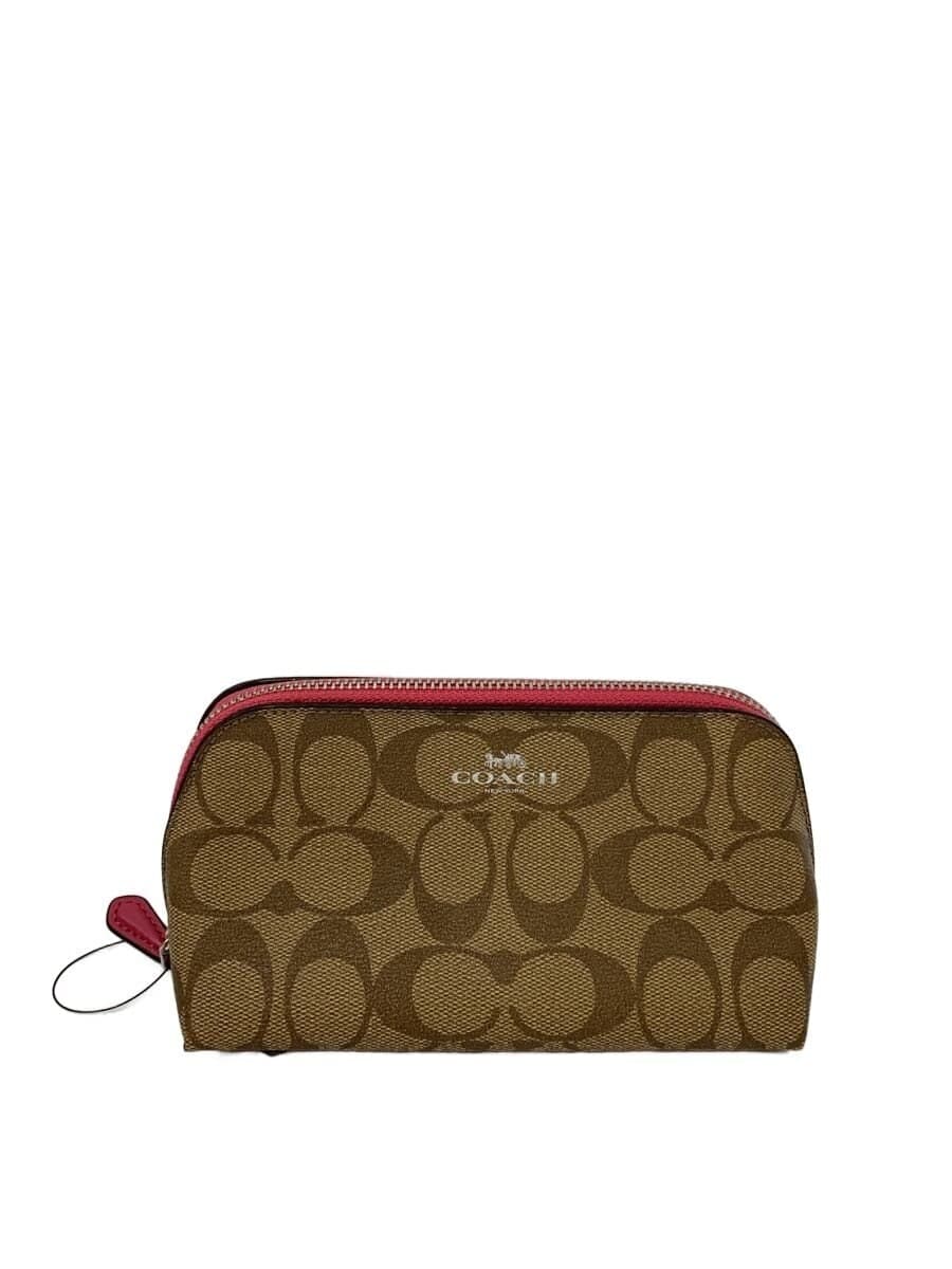 COACH Pouch PVC BEG All Over Pattern