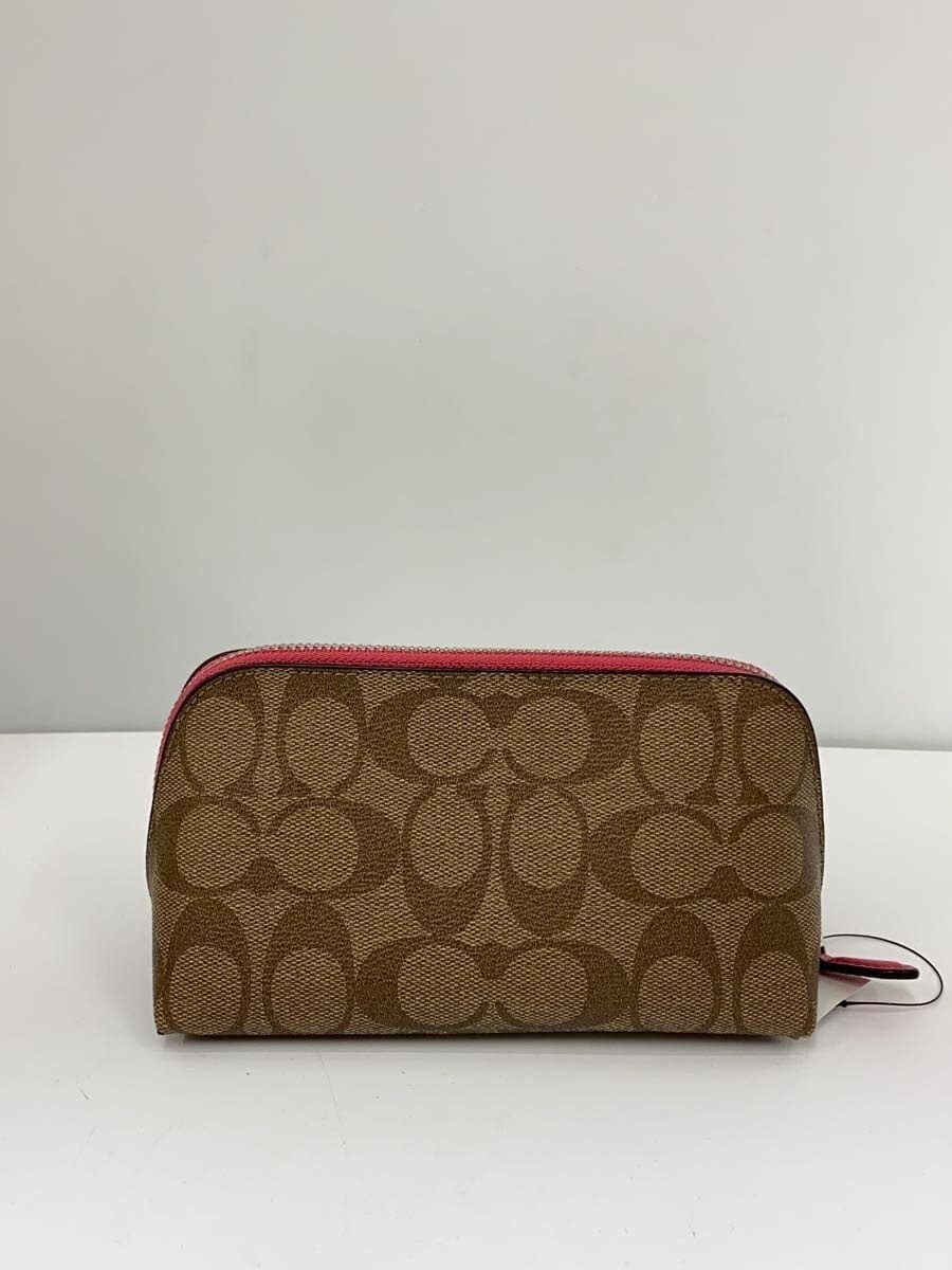 COACH Pouch PVC BEG All Over Pattern 3