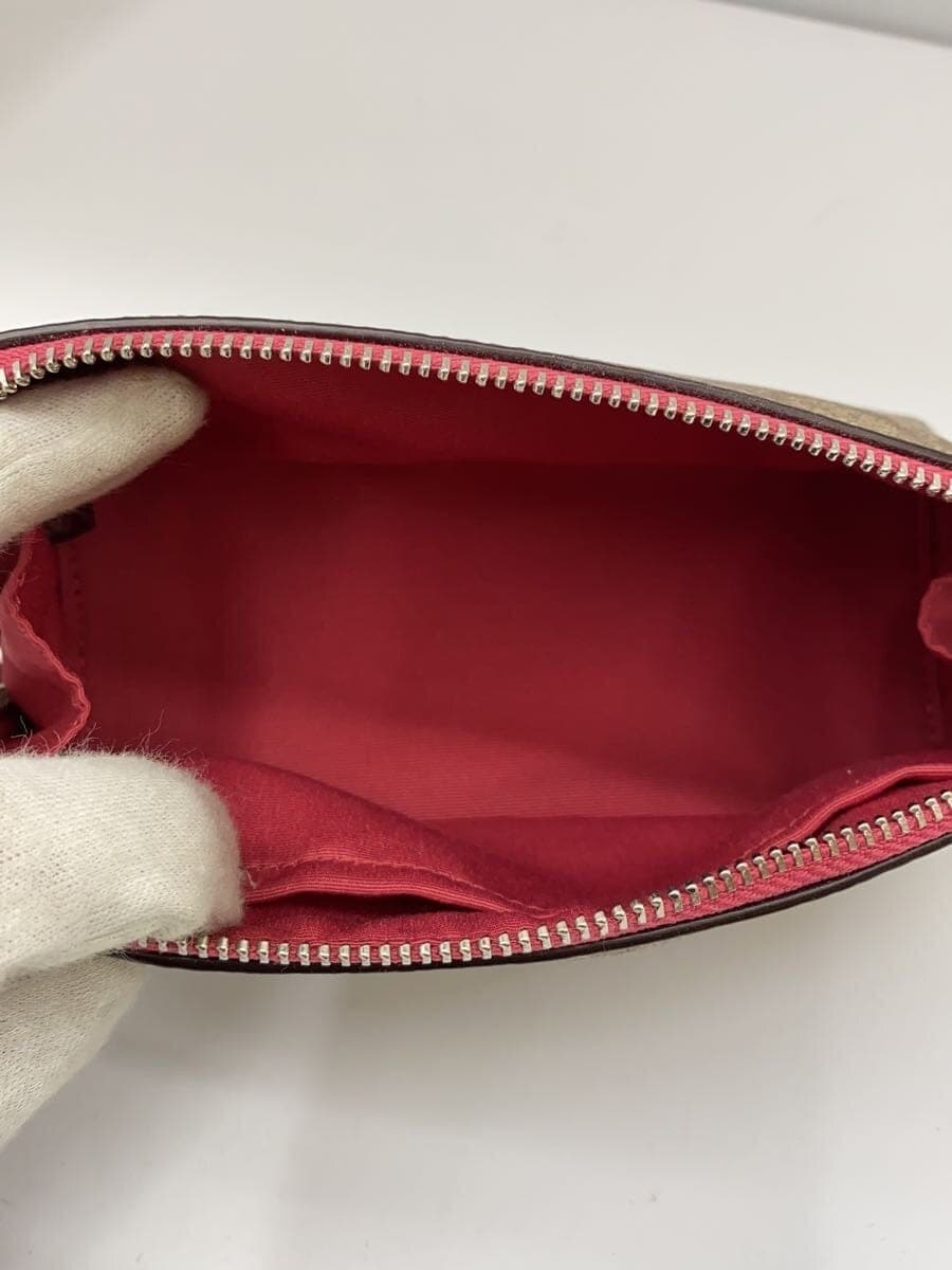 COACH Pouch PVC BEG All Over Pattern 6