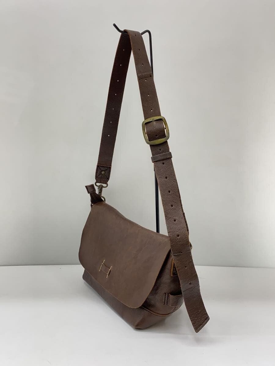 UNITED ARROWS green label relaxing Shoulder Bag Leather BRW 2