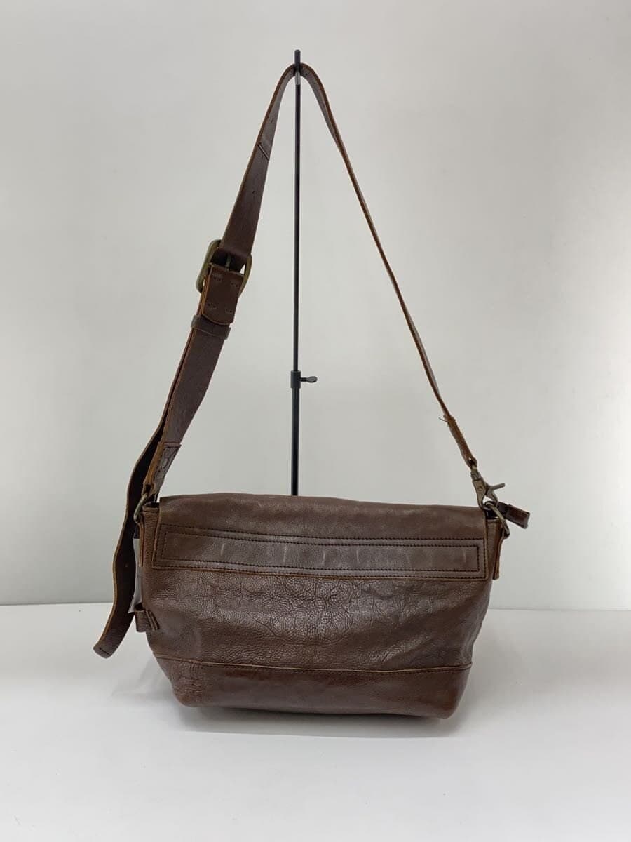 UNITED ARROWS green label relaxing Shoulder Bag Leather BRW 3