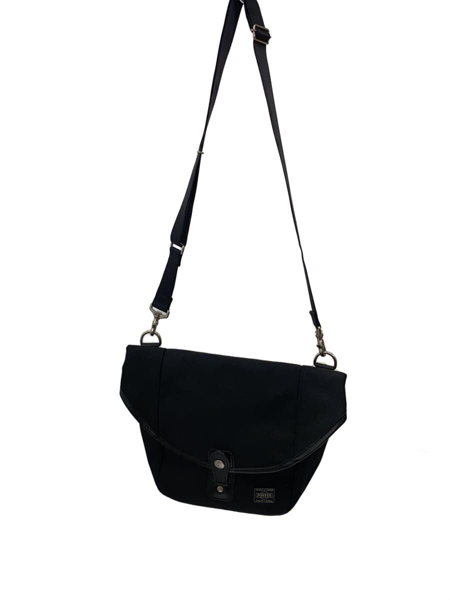 PORTER Camera Bag Shoulder Bag BLK Solid