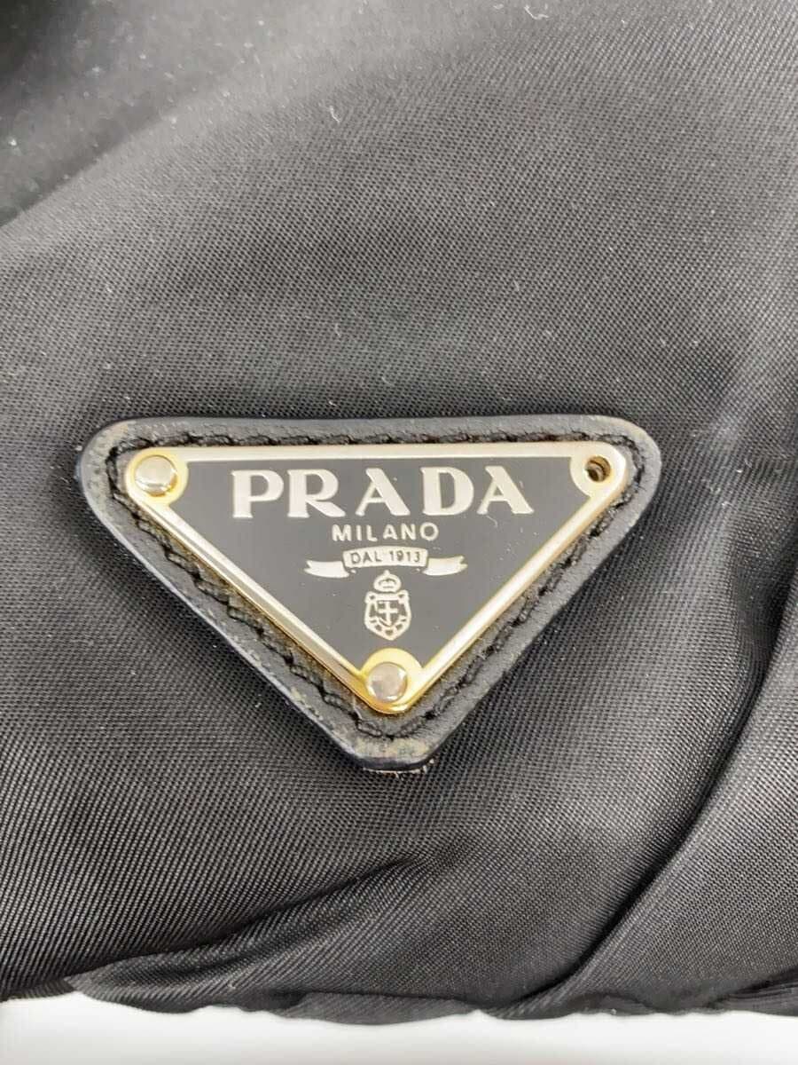 PRADA Tote Bag Nylon BLK Solid 5