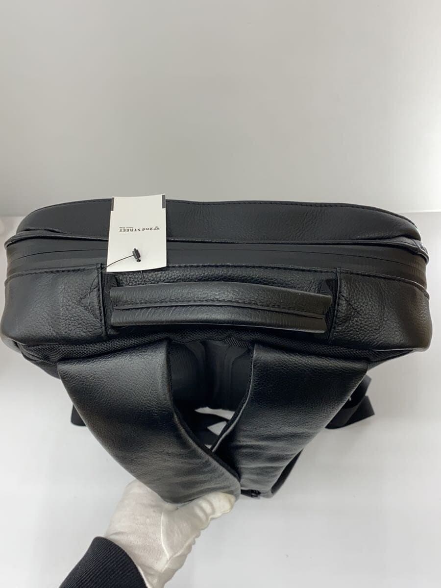 BROSKI AND SUPPLY Backpack Cowhide BLK BBOM-B1234 4