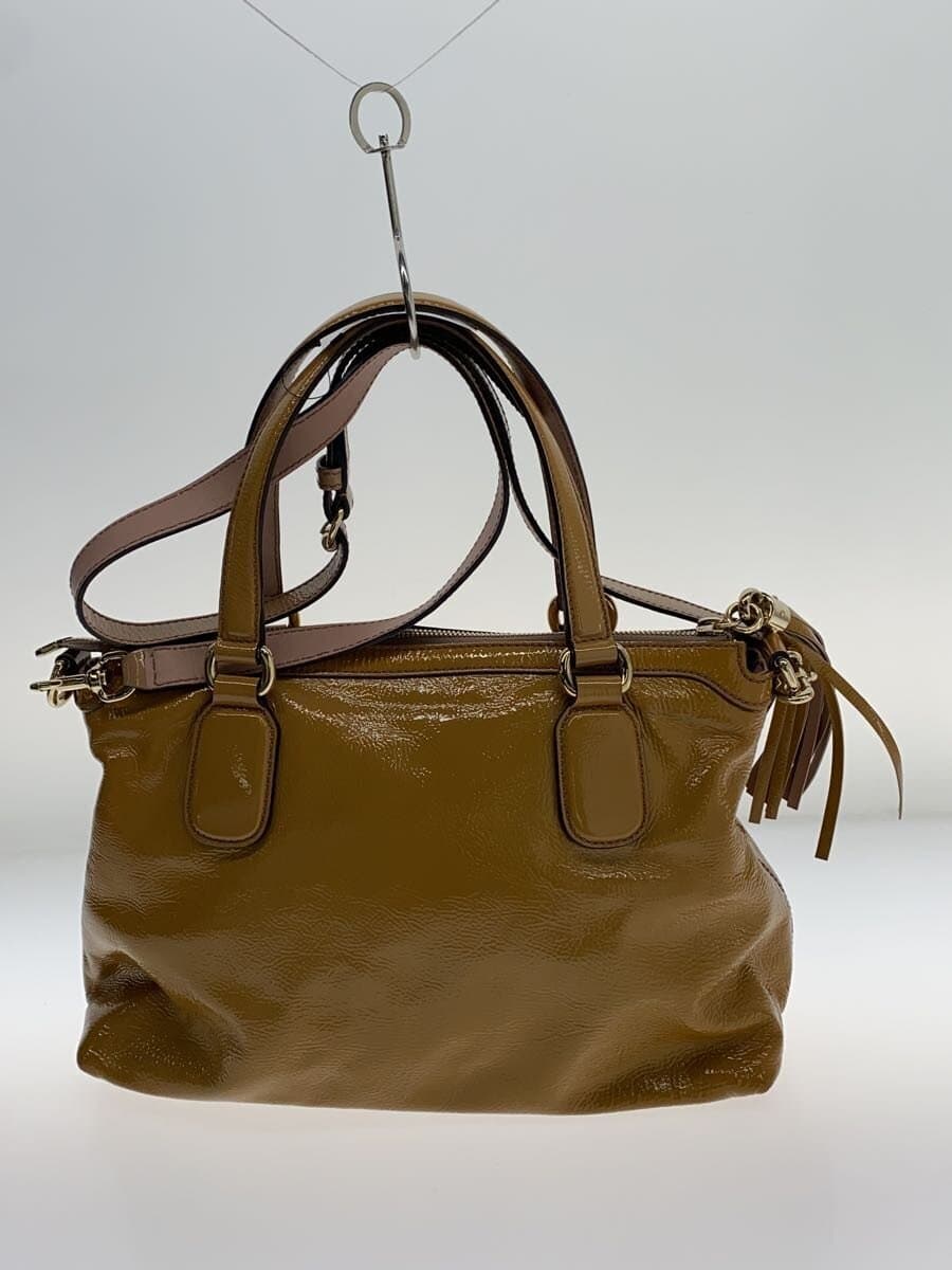 GUCCI Shoulder Bag Patent Leather CML Print 308362 493075 3