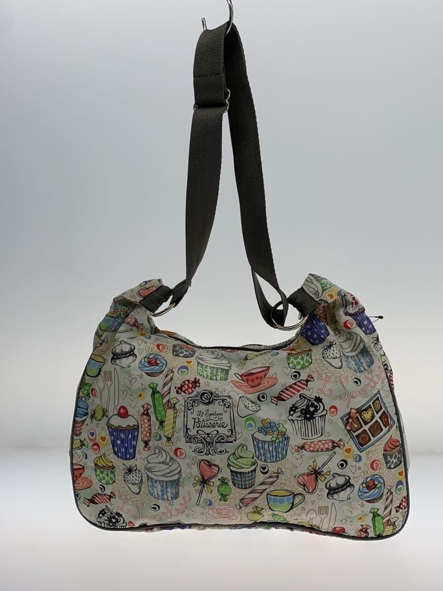 LESPORTSAC Shoulder Bag Nylon IVO All Over Pattern Sweets Pattern 3