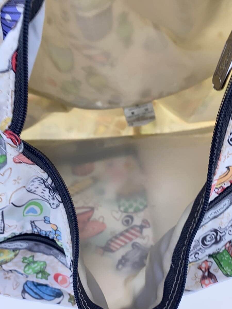 LESPORTSAC Shoulder Bag Nylon IVO All Over Pattern Sweets Pattern 6