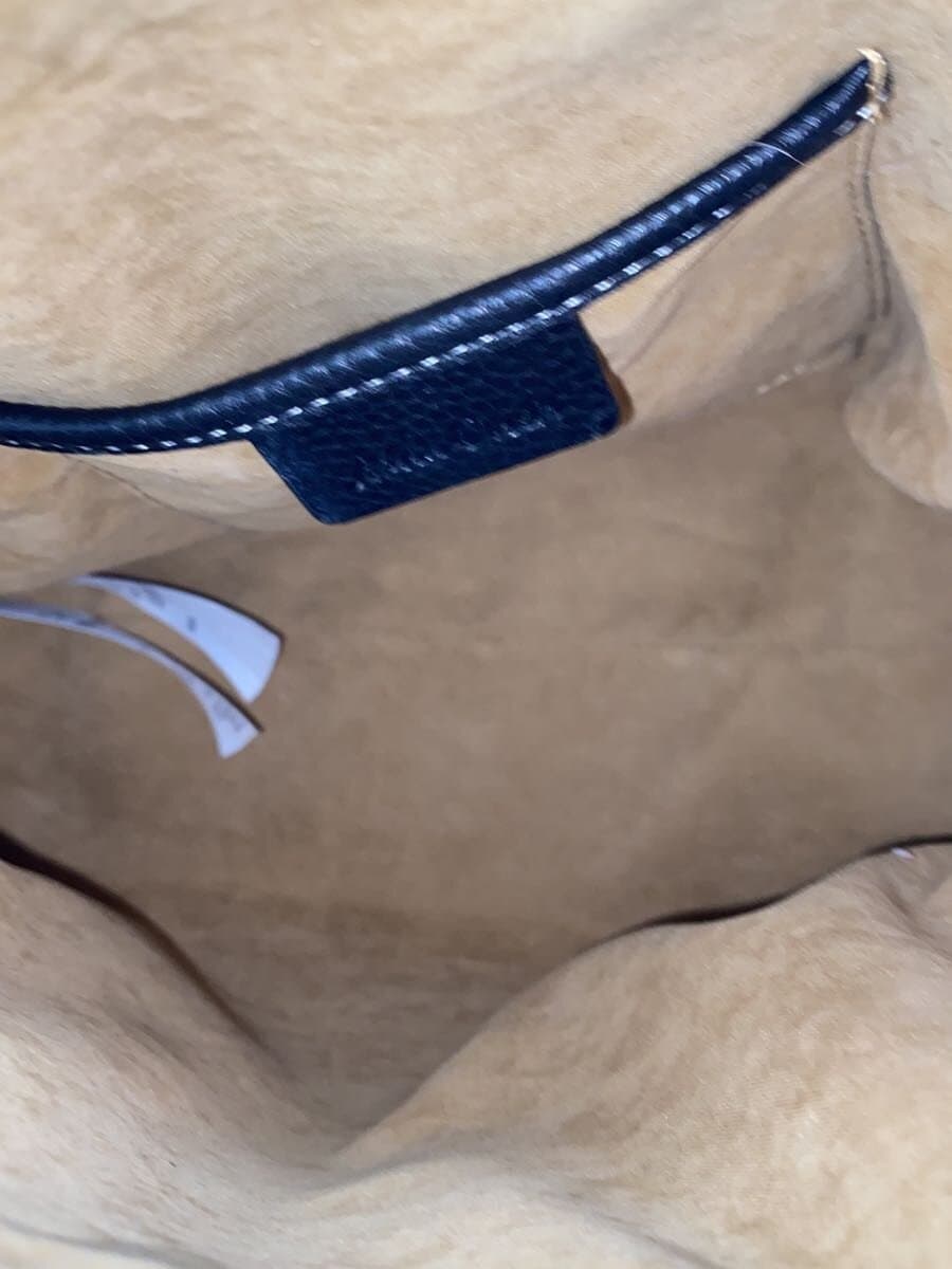 Mila Owen Shoulder Bag Leather BLK Solid 6