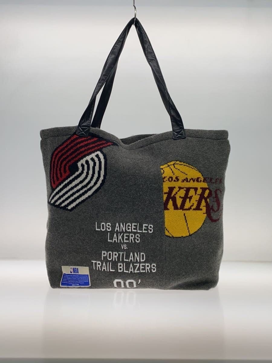 WIND AND SEA × NBA Tote Bag -- GRY 3