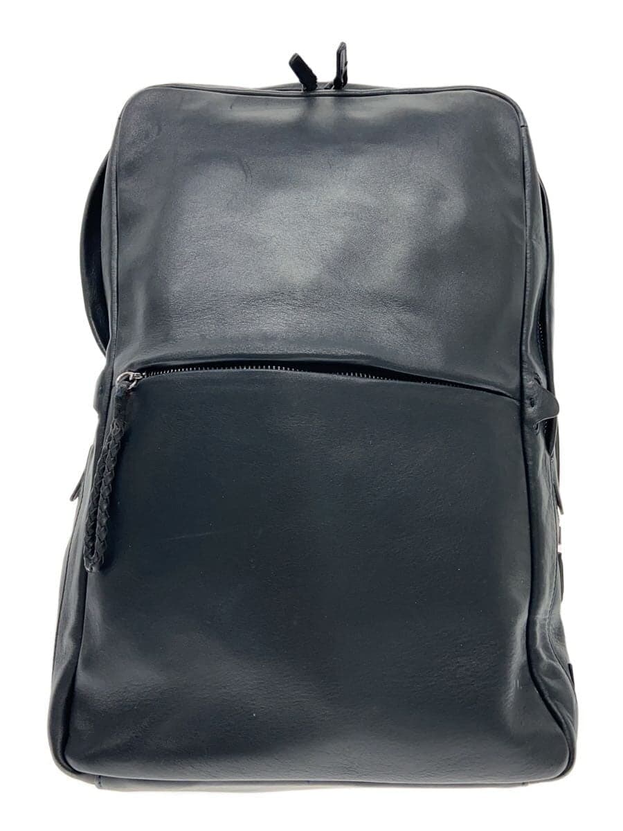 P.i.d Backpack Leather NVY Plain