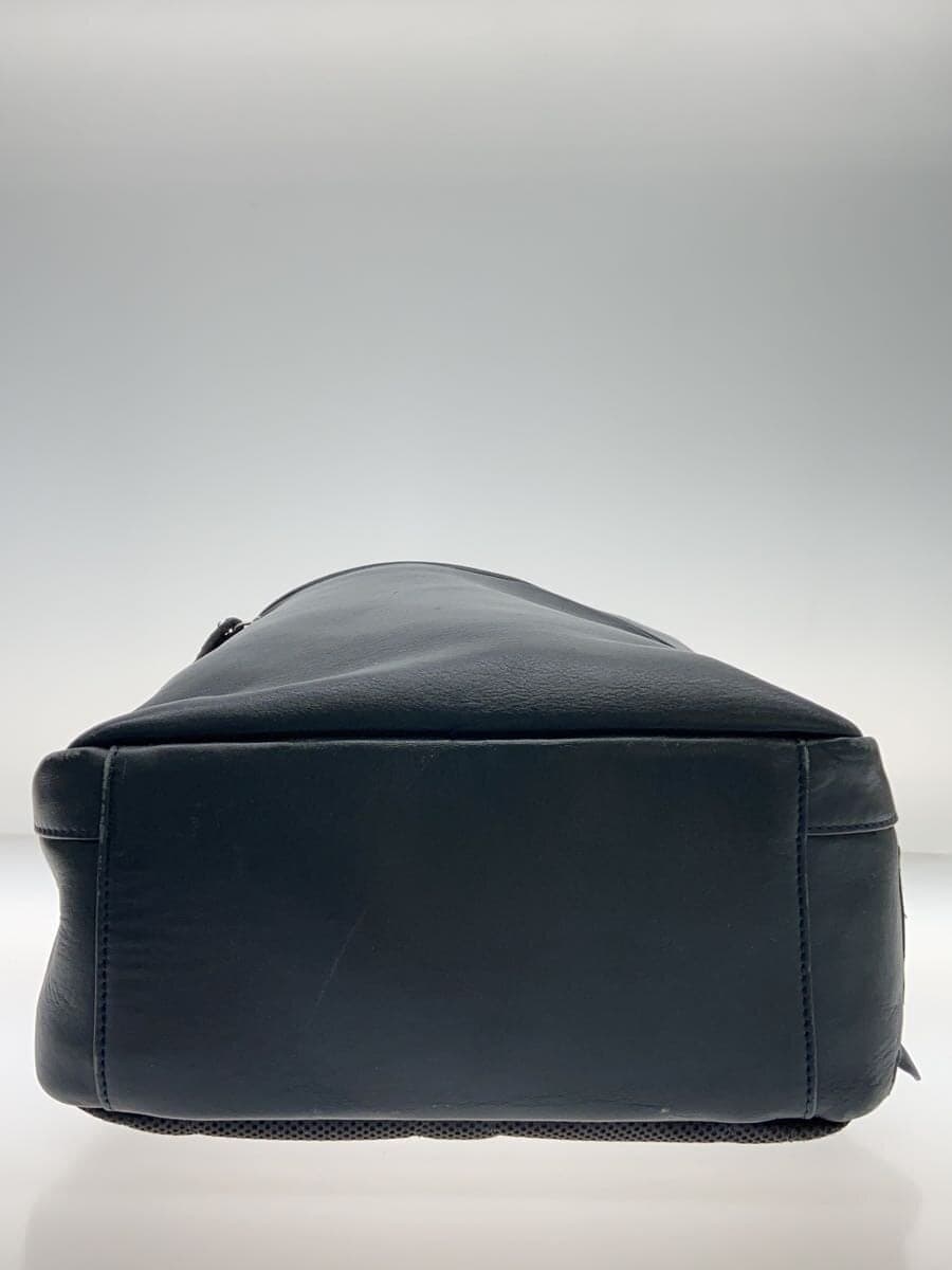 P.i.d Backpack Leather NVY Plain 4