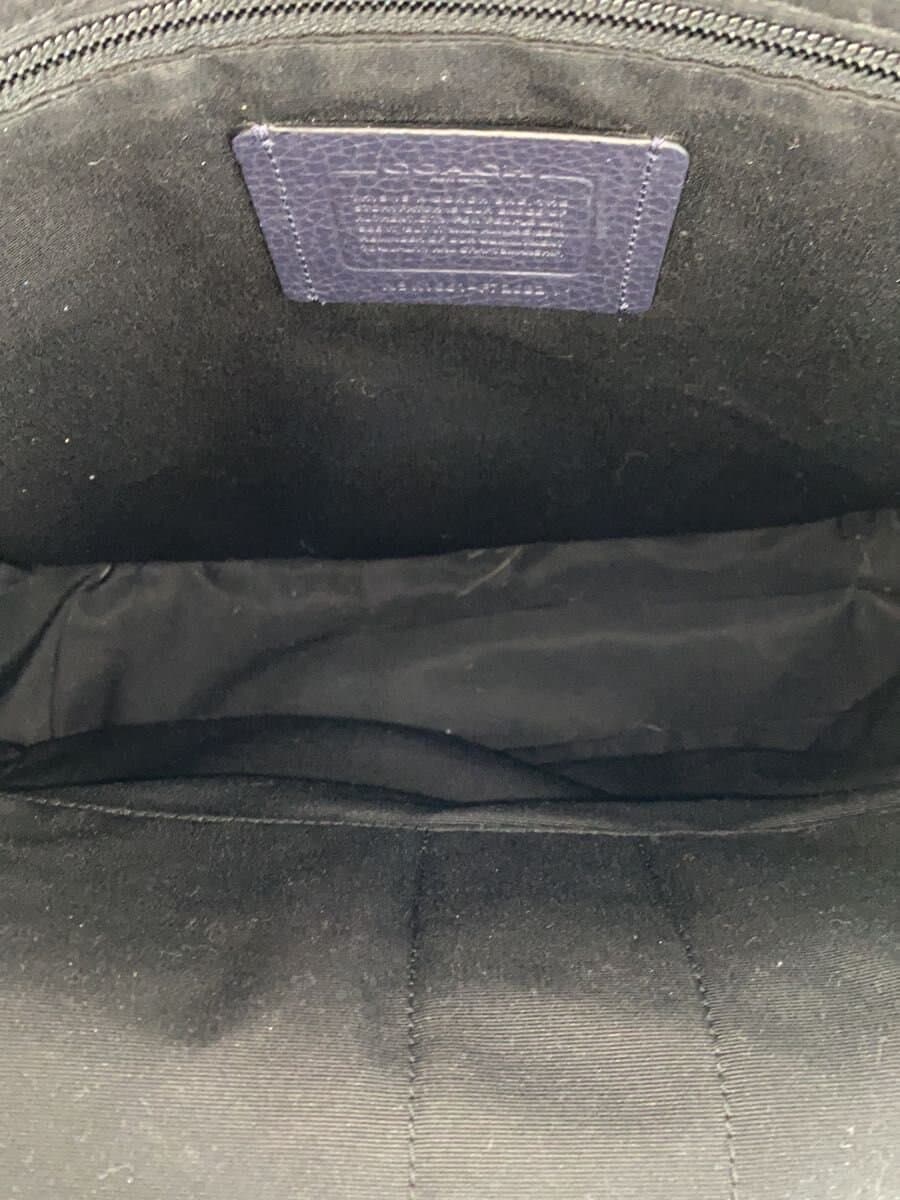 COACH Backpack Leather NVY Solid K1661-F72082 6