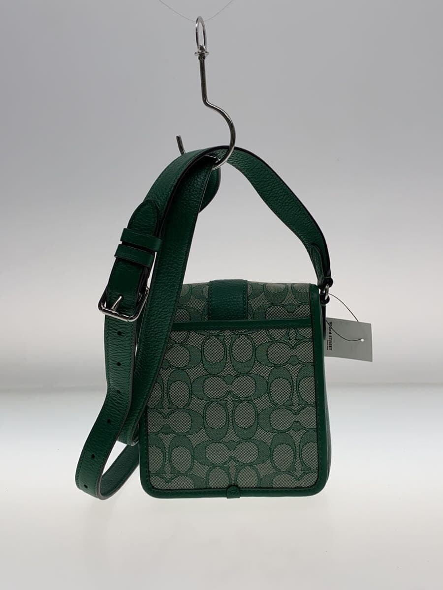 COACH South Roney Crossbody Signature Canvas GRN C8321 3