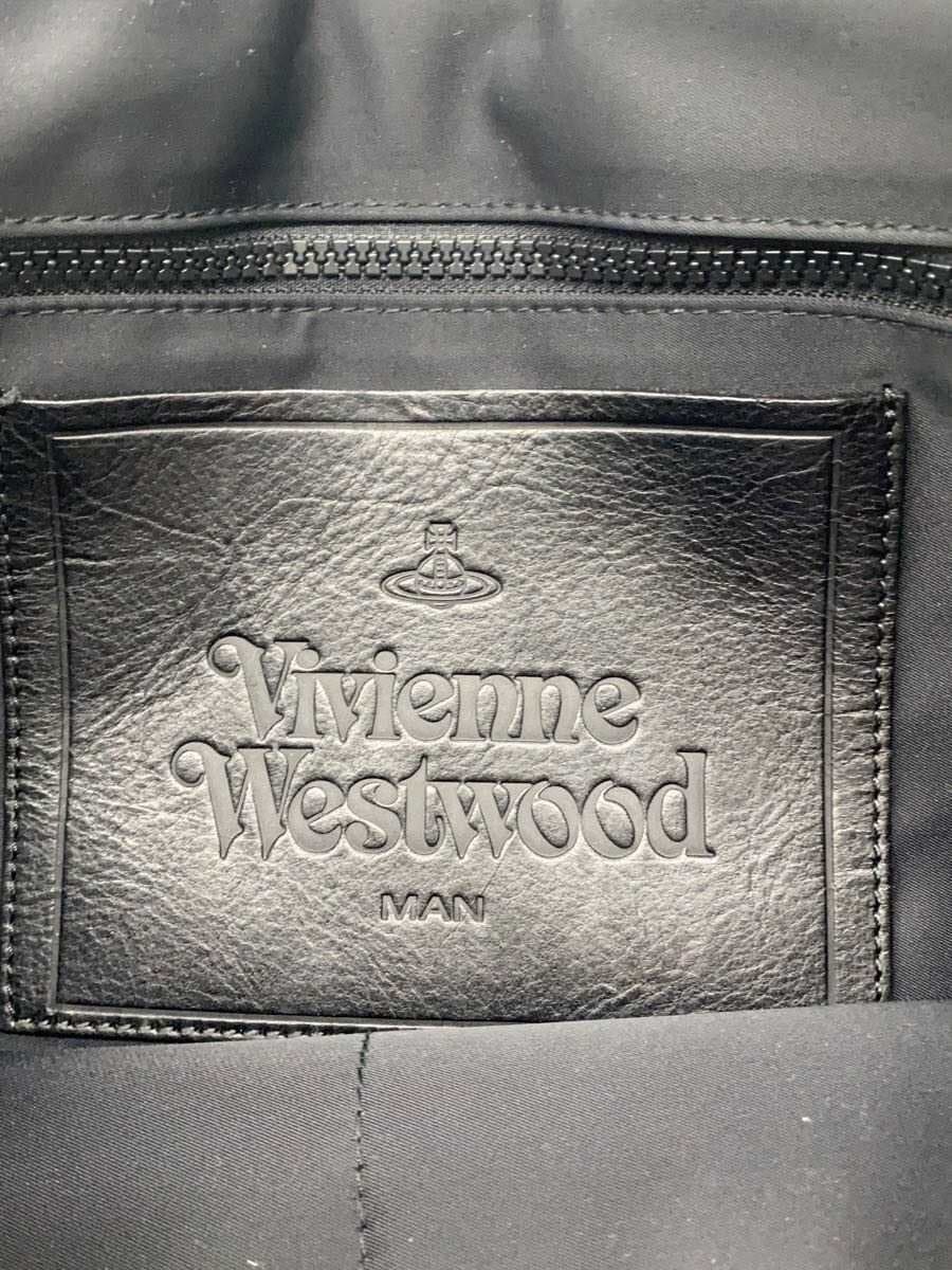 Vivienne Westwood Briefcase BLK All Over Pattern 5